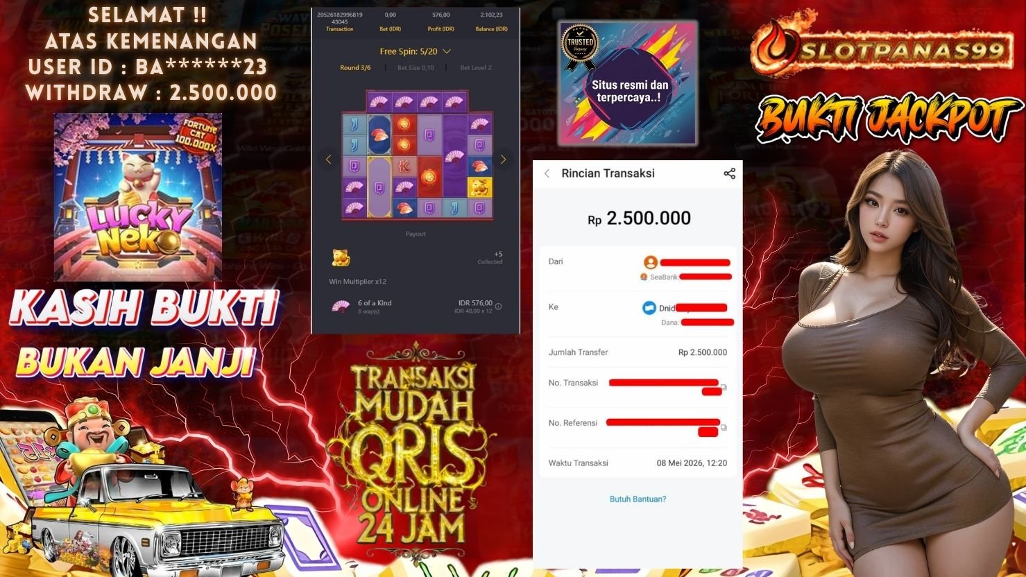 SLOTPANAS99 JACKPOT SLOT LUCKY NEKO